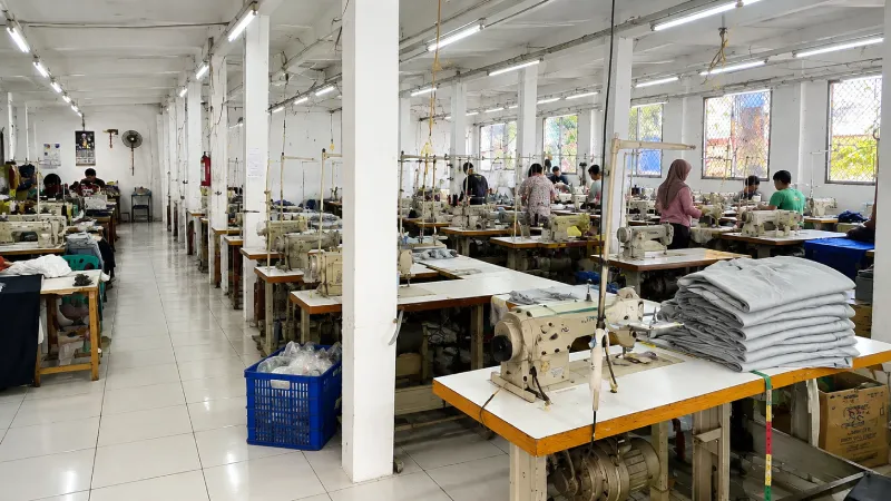 Lokasi workshop Kokpit Garment di Jl. Pisangan Lama III Pulo Gadung Jakarta Timur